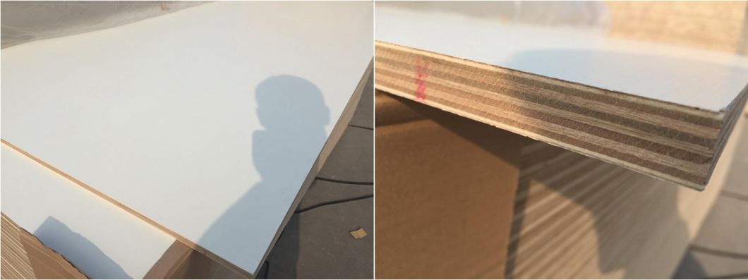 Madera contrachapada de melamina de 18 mm para uso de muebles