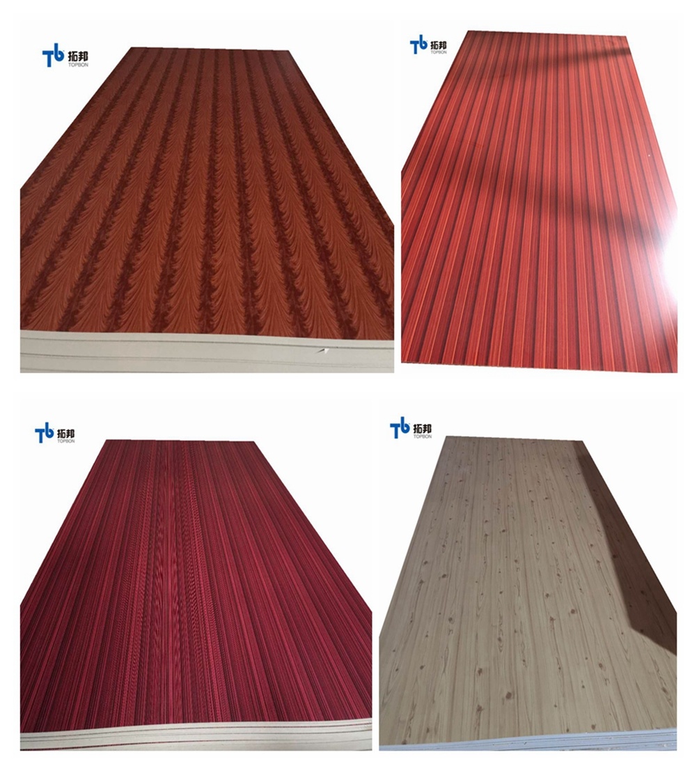 MDF laminado 2 mm / MDF laminado 2.5mm con precio barato