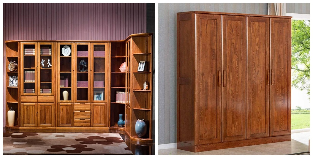 M&uacute;ltiples tipos de muebles de alta calidad Uso de madera Chapa de madera Tablero MDF