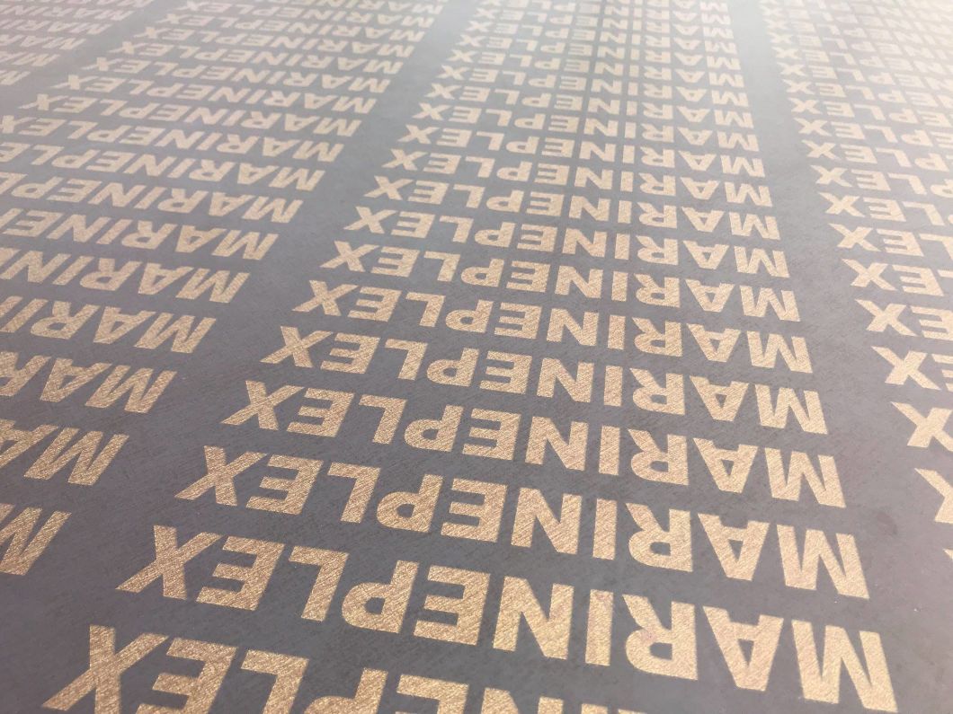 Pel&iacute;cula enfrentada madera contrachapada para paneles de enchufe de forma de concreto