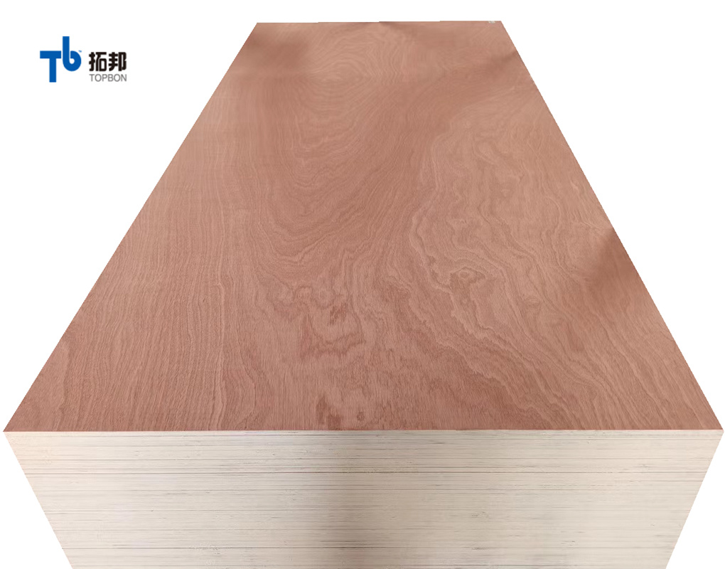 Madera contrachapada de la buena calidad Sapele para la fabricaci&oacute;n de muebles