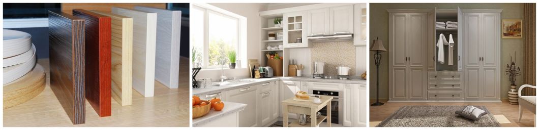 Bandas de borde PVC blanco con precio barato